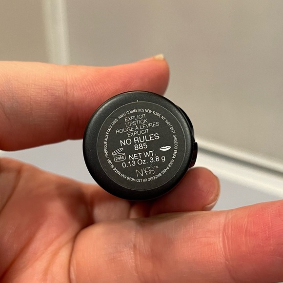 NIB NARS Full-size Refillable No Rules 885 Cool Berry Explicit Lipstick Lux $42! - Picture 6 of 8